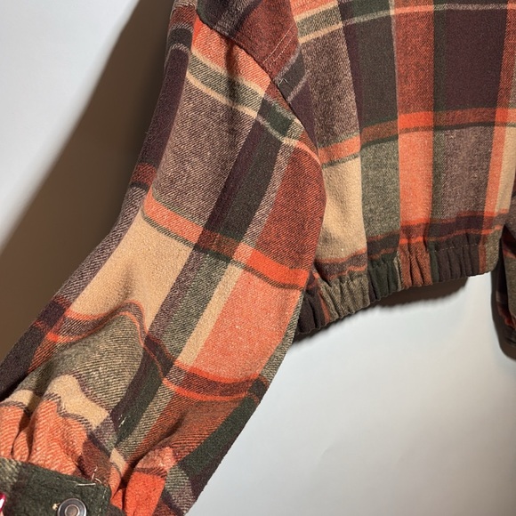Ashley Outerwear Jacket / Brown plaid / Cozy & Comfy/ trendy  Sz Xl - - Picture 8 of 9